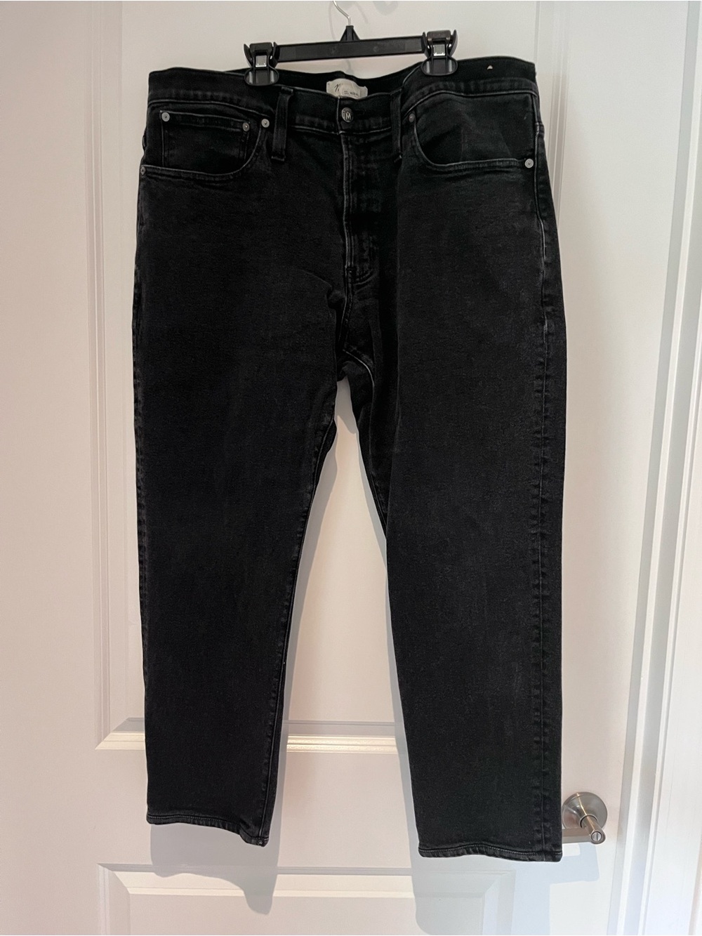 Madewell Black Women's Straight-Leg Jeans